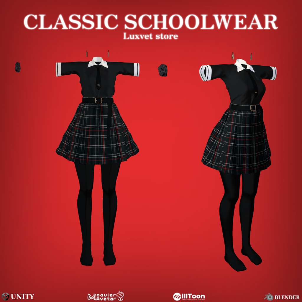 Luxvet Classic Schoolwear【 Luxvet クラシックスクールウェア】【MA対応 Liltoon対応 カスタマイズ可能】