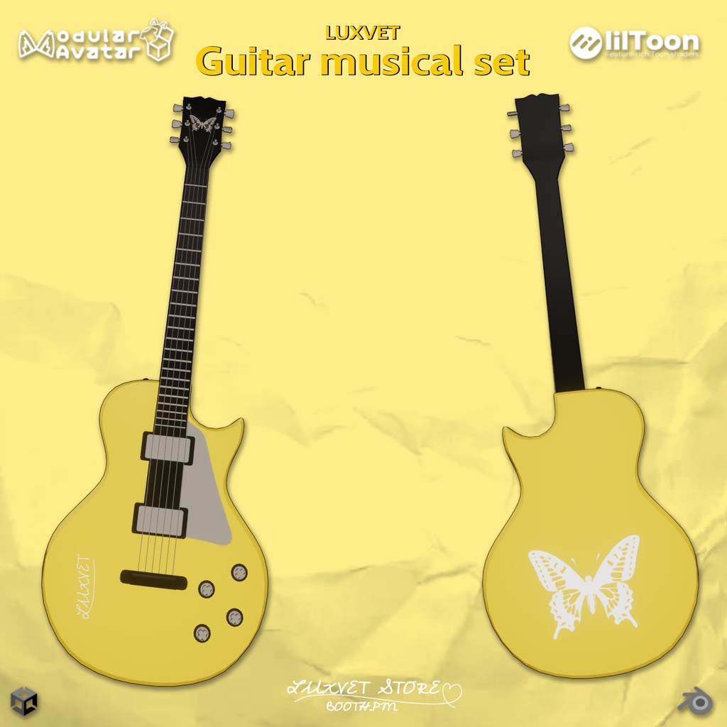 Luxvet Guitar Set【Luxvet ギターセット】【Liltoon対応 / MA対応 / プレイアブルシステム搭載 / カスタマイズ可能】