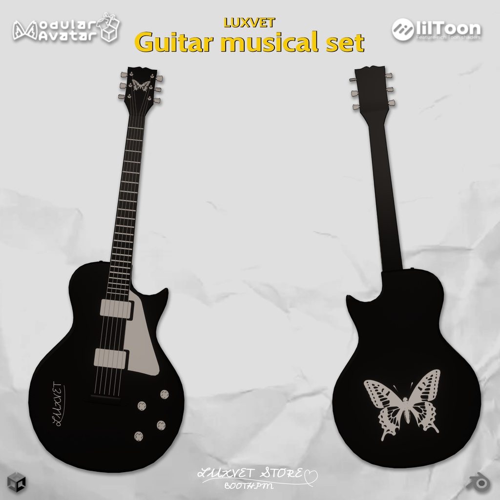 Luxvet Guitar Set【Luxvet ギターセット】【Liltoon対応 / MA対応 / プレイアブルシステム搭載 / カスタマイズ可能】