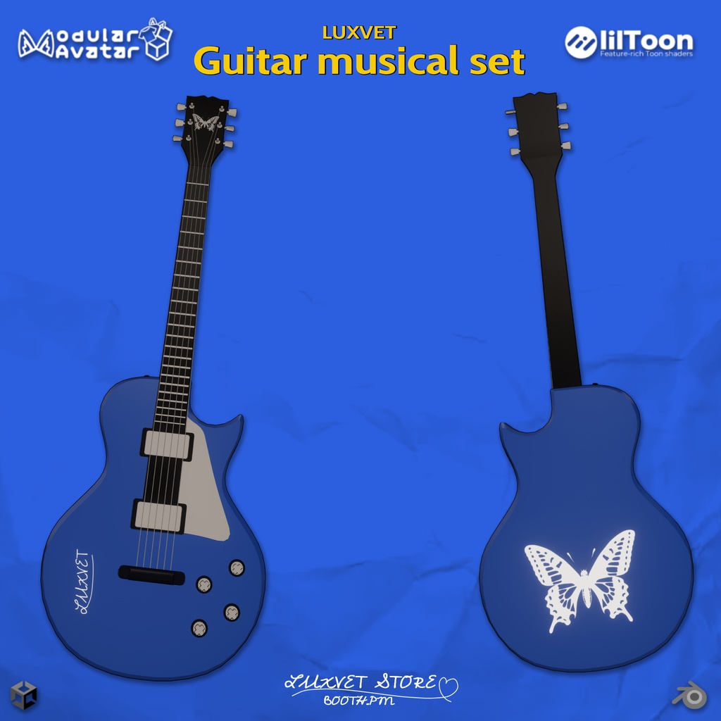 Luxvet Guitar Set【Luxvet ギターセット】【Liltoon対応 / MA対応 / プレイアブルシステム搭載 / カスタマイズ可能】