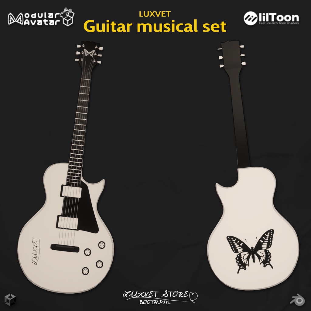 Luxvet Guitar Set【Luxvet ギターセット】【Liltoon対応 / MA対応 / プレイアブルシステム搭載 / カスタマイズ可能】