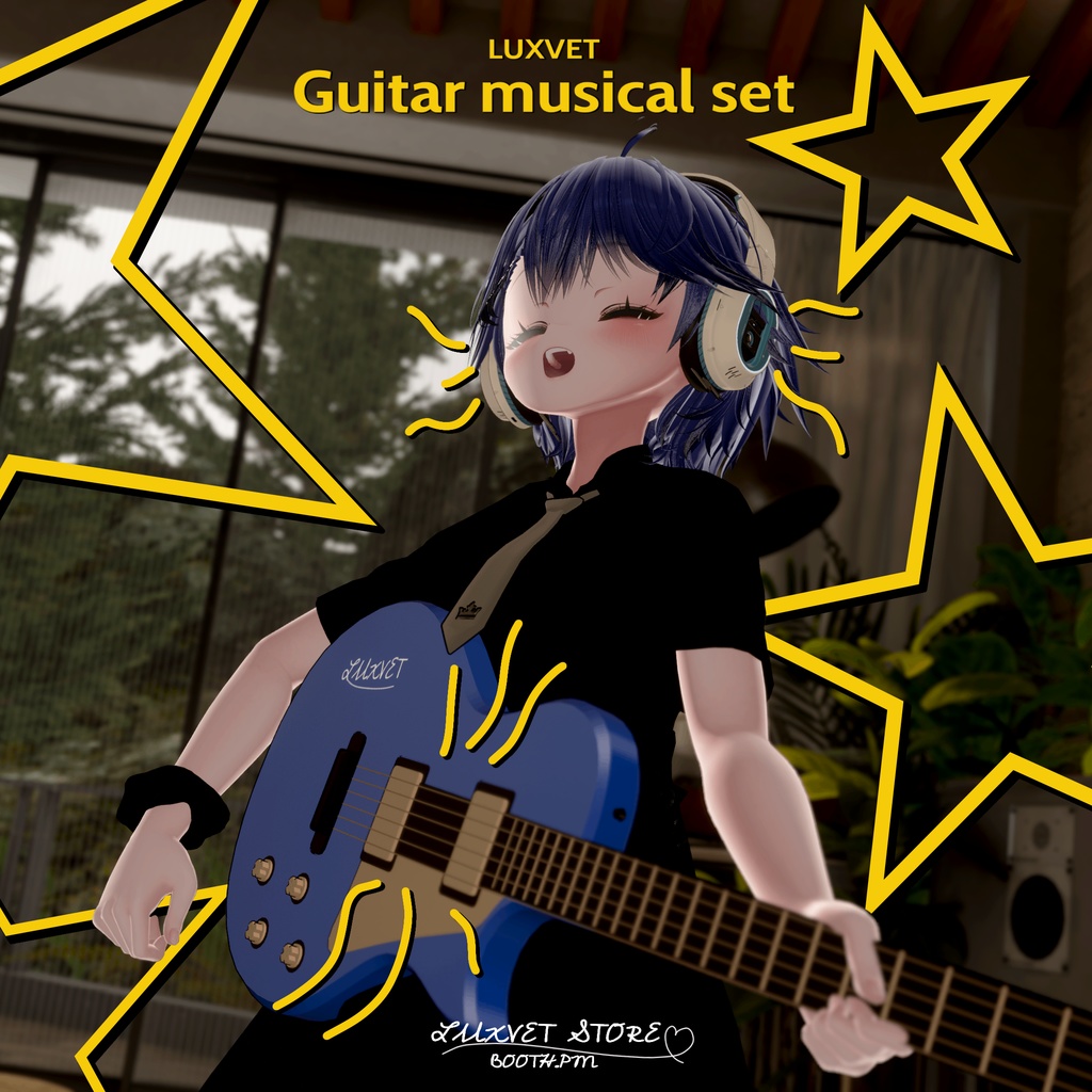 Luxvet Guitar Set【Luxvet ギターセット】【Liltoon対応 / MA対応 / プレイアブルシステム搭載 / カスタマイズ可能】
