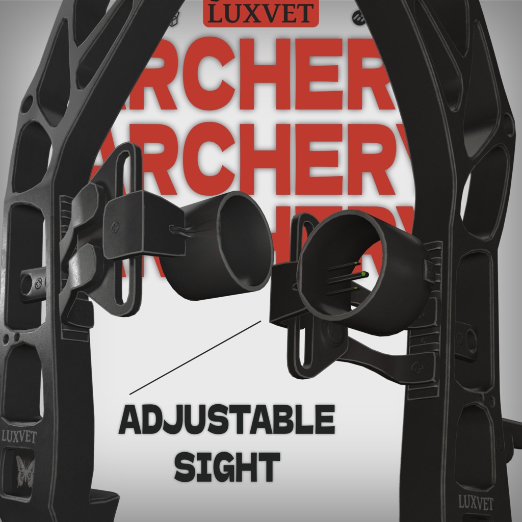 Luxvet コンパウンドボウ【インタラクティブ弓システム / 4K質感 / カラーカスタム / MA・lilToon対応】