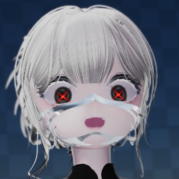 Lunaris Mask【8アバター対応 / Modular Avatar / lilToon対応】