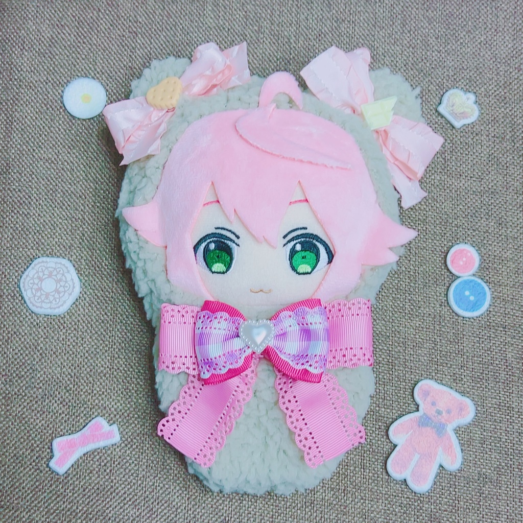 16cmぬい服 チョコレートベア🧸🍫着ぐるみ