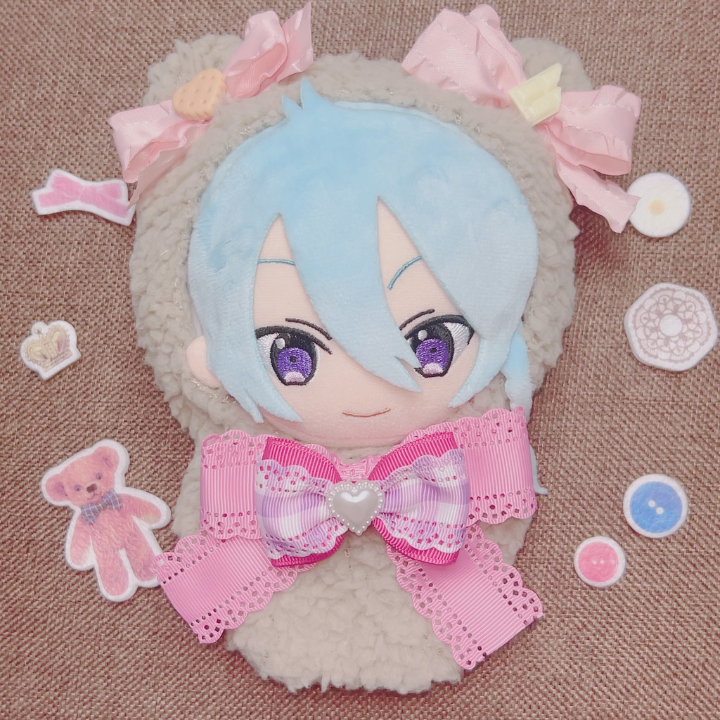 16cmぬい服 チョコレートベア🧸🍫着ぐるみ
