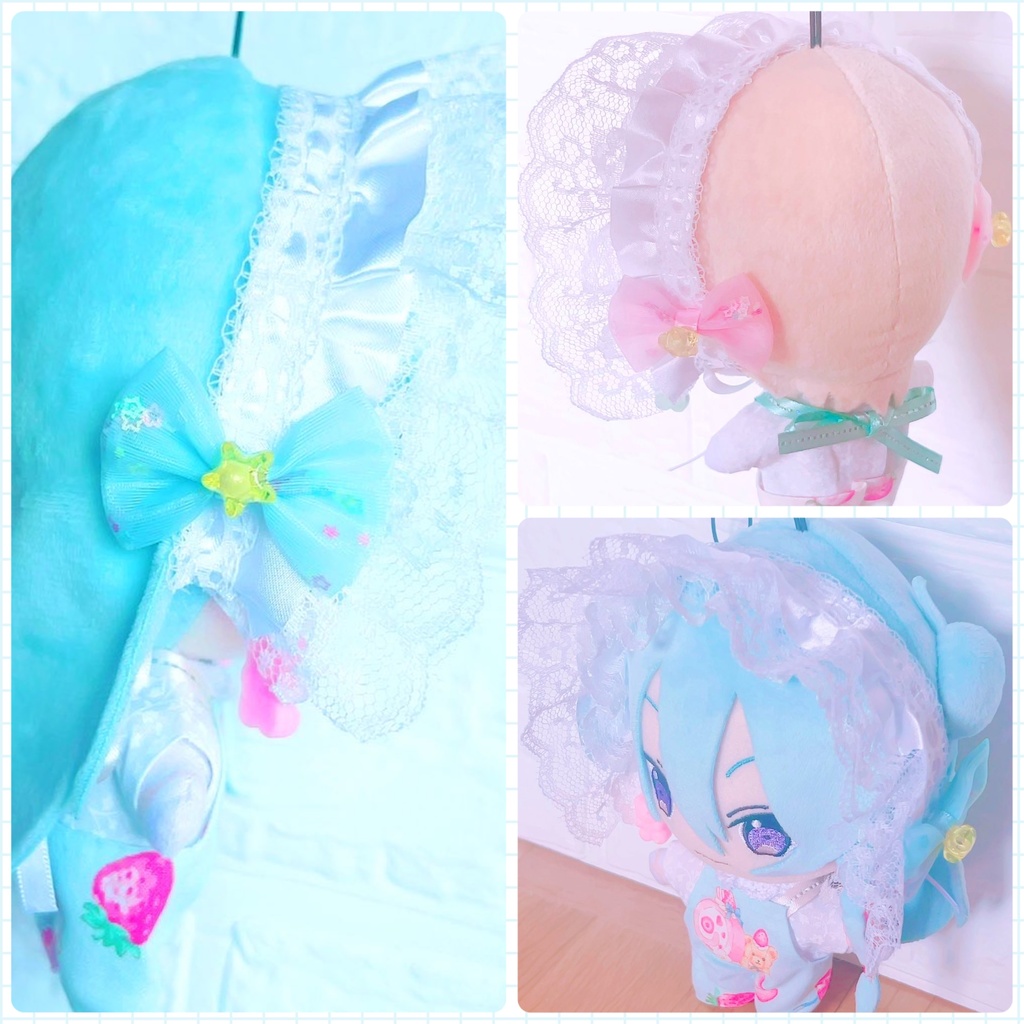 星屑ヘッドドレス✩.*˚ 16cmぬい用