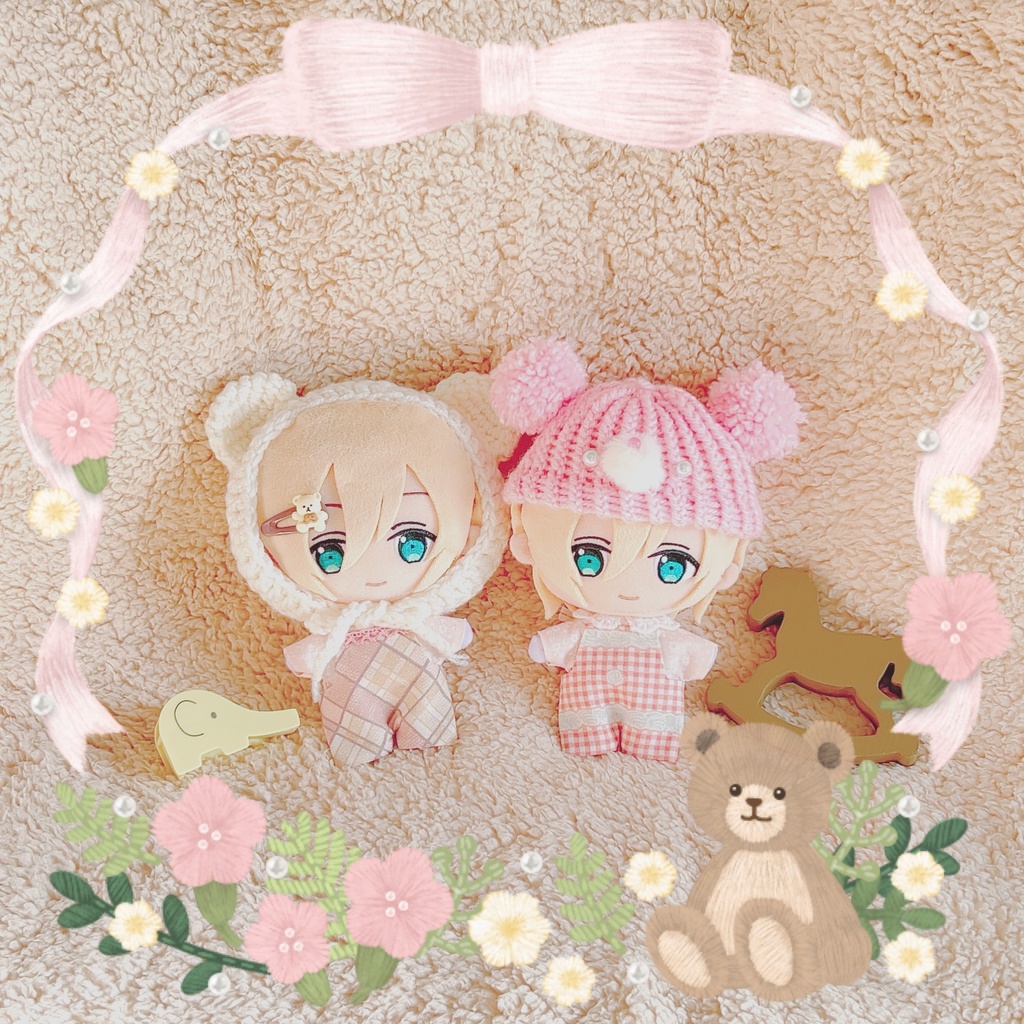 🤍いちごくりーむサロペット🤍