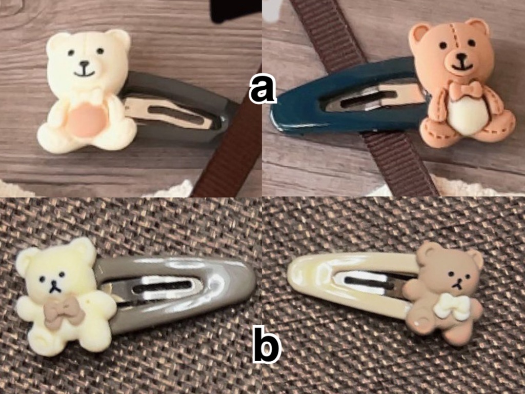 フレンドリーベアサロペットʕ•ᴥ•ʔ🤎16cmぬい服