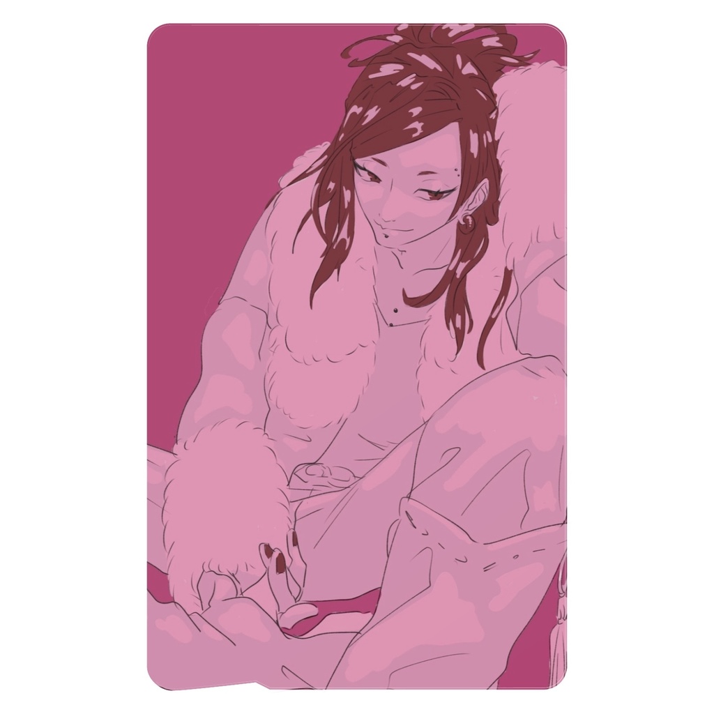 ICカードステッカー ピンク