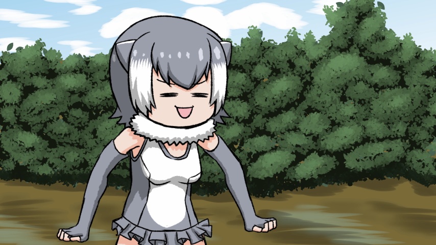 ver1.0おーうの手描きけもフレ2話パート3と4の素材集