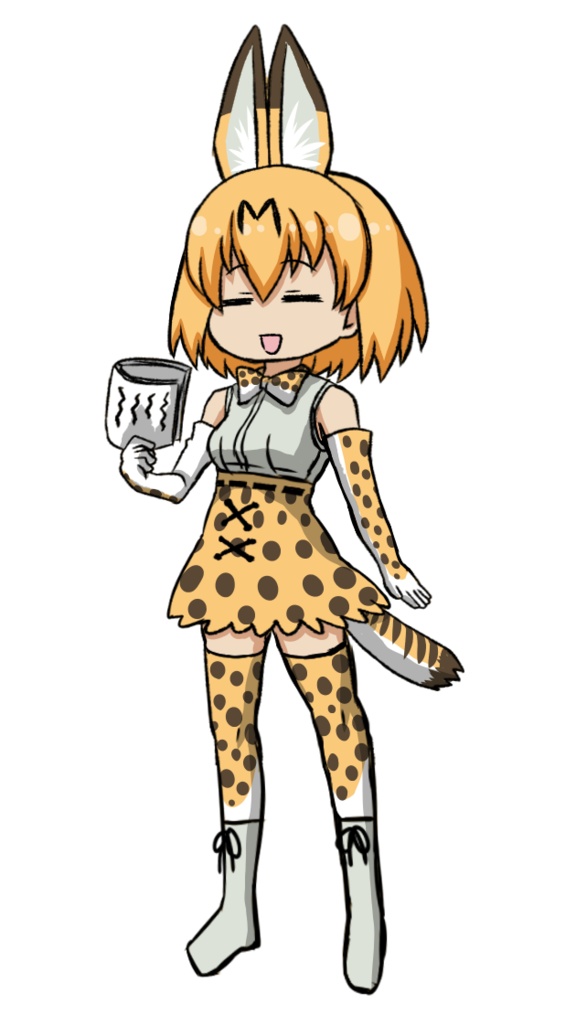 ver1.0おーうの手描きけもフレ2話パート3と4の素材集