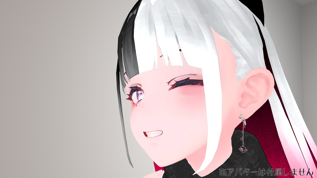 【VRC想定】ゆらゆら揺れるピアス&リングセット【PB対応】