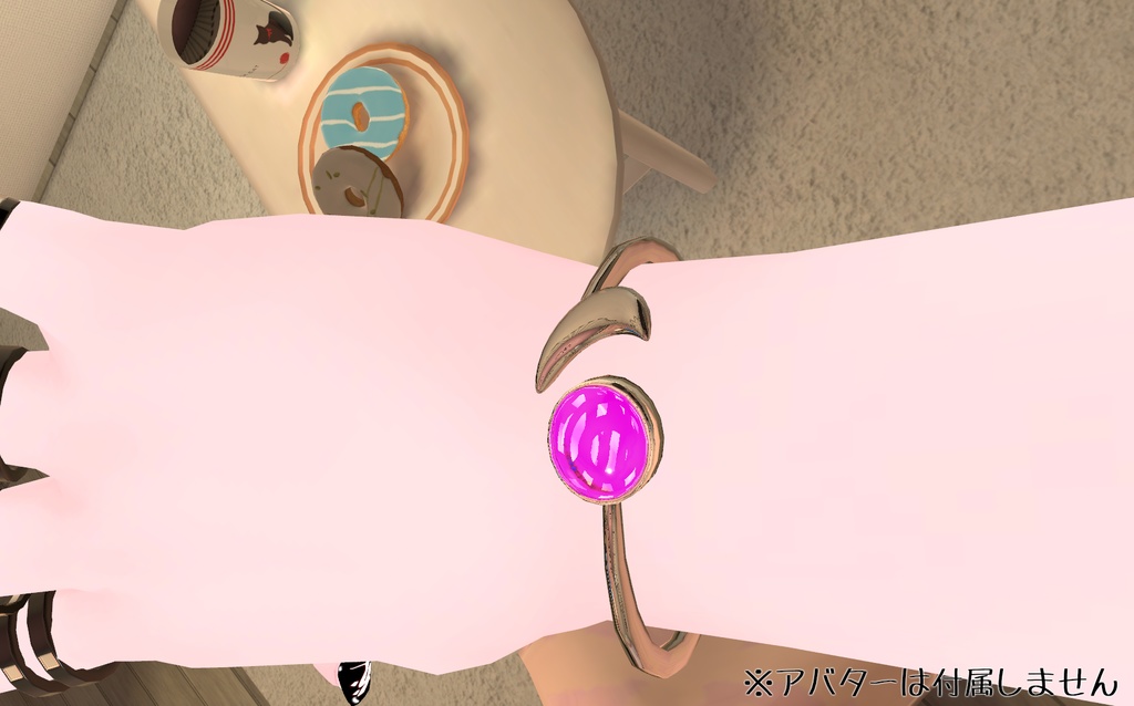 【VRC想定】ゆらゆら揺れるピアス&リングセット【PB対応】