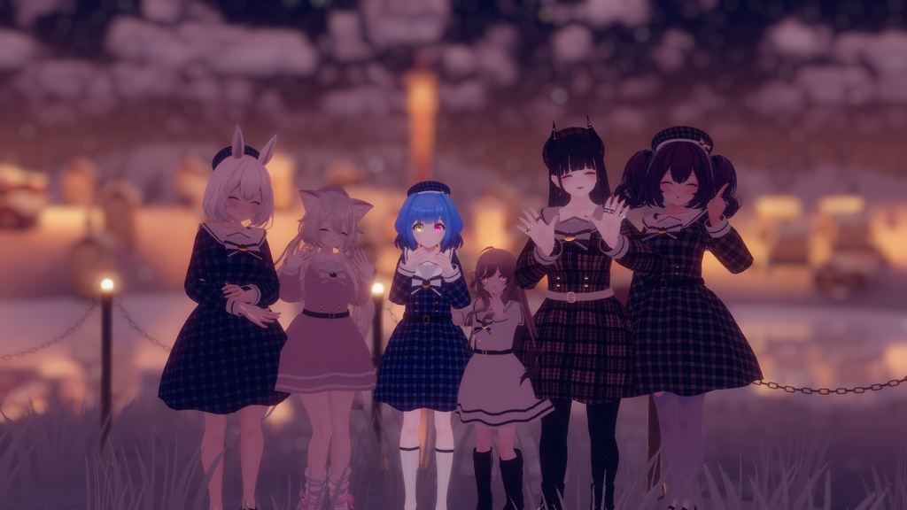 【14色セット】セーラーワンピ【複数アバター対応】