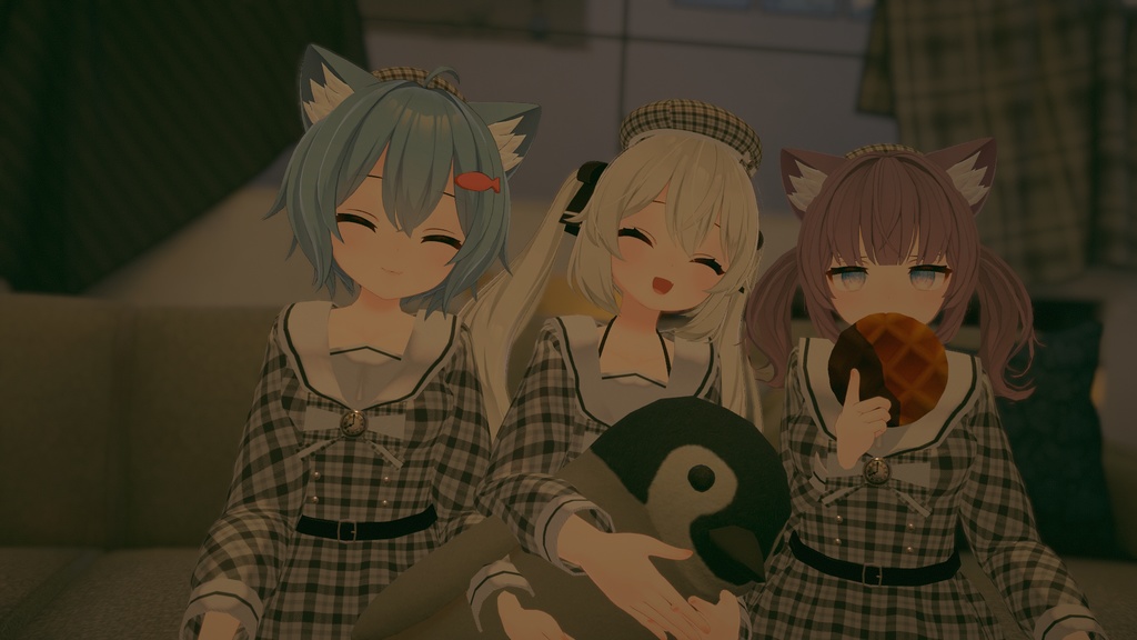 【14色セット】セーラーワンピ【複数アバター対応】