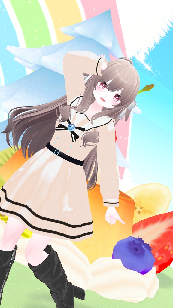 【14色セット】セーラーワンピ【複数アバター対応】