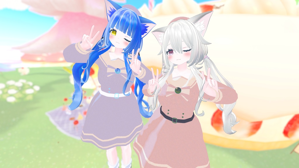 【14色セット】セーラーワンピ【複数アバター対応】