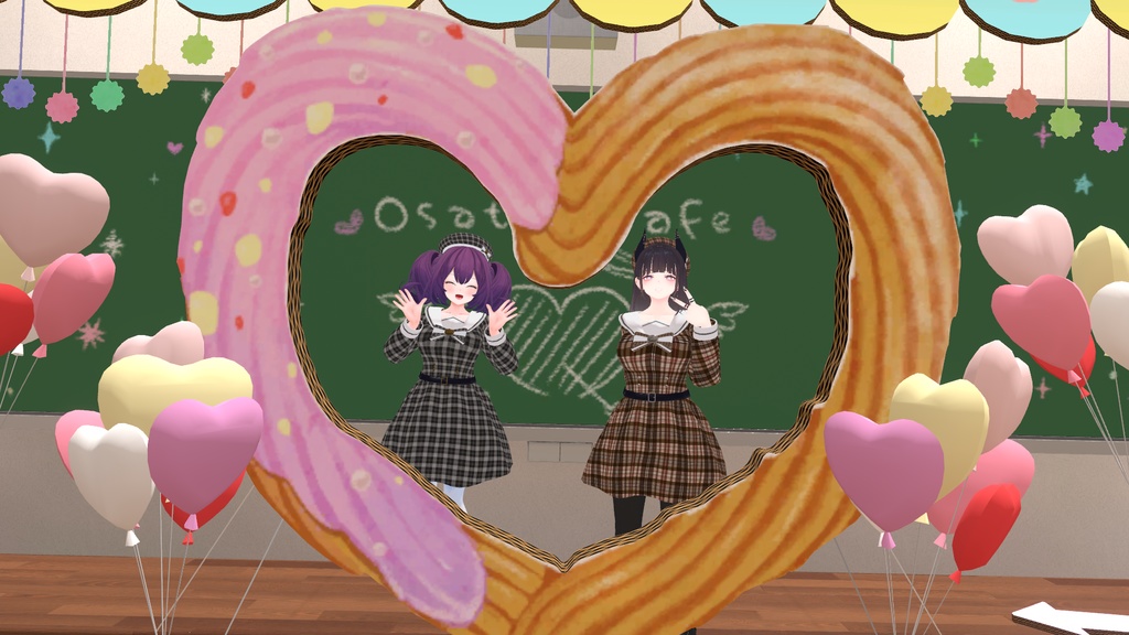 【14色セット】セーラーワンピ【複数アバター対応】