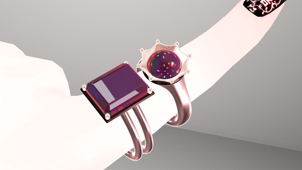 【Free】とろけるスイーツ指輪&お菓子の指輪セット【無料】