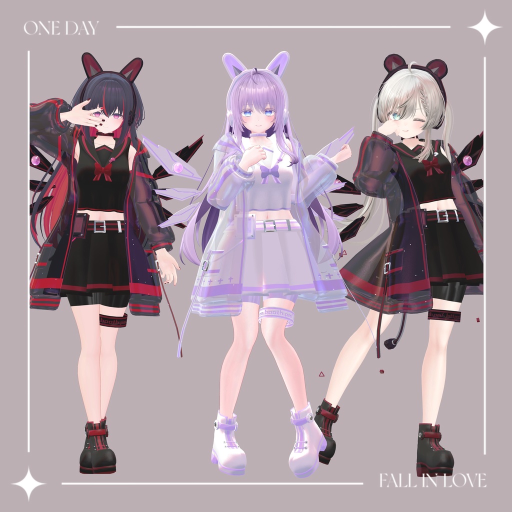 Cyber&Pastel Sailor【16アバター対応】