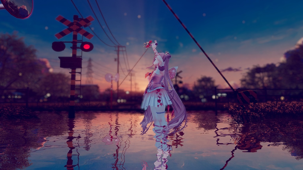 【変身ギミック付き&2way仕様】Flower Magical Girl