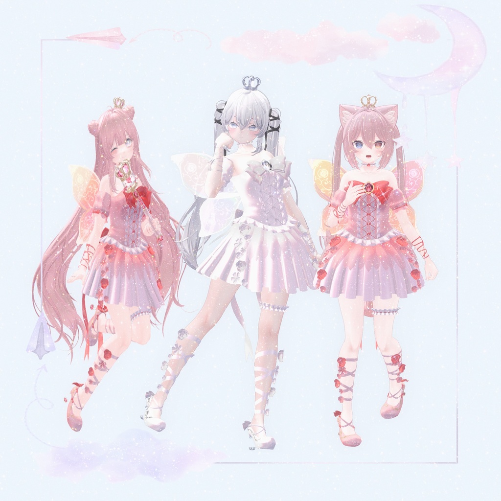 【変身ギミック付き&2way仕様】Flower Magical Girl