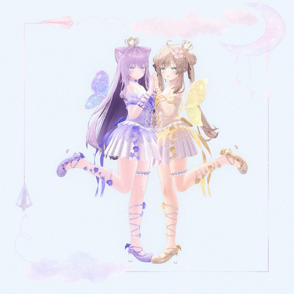 【変身ギミック付き&2way仕様】Flower Magical Girl