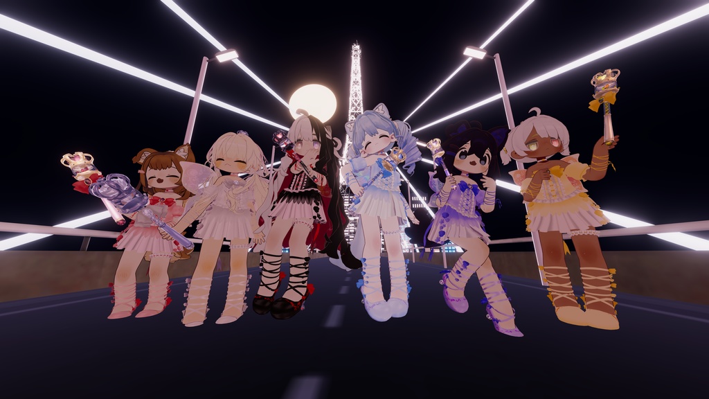 【変身ギミック付き&2way仕様】Flower Magical Girl