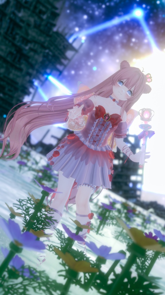 【変身ギミック付き&2way仕様】Flower Magical Girl