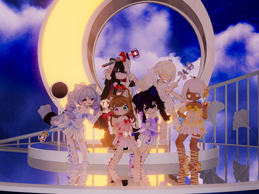 【変身ギミック付き&2way仕様】Flower Magical Girl