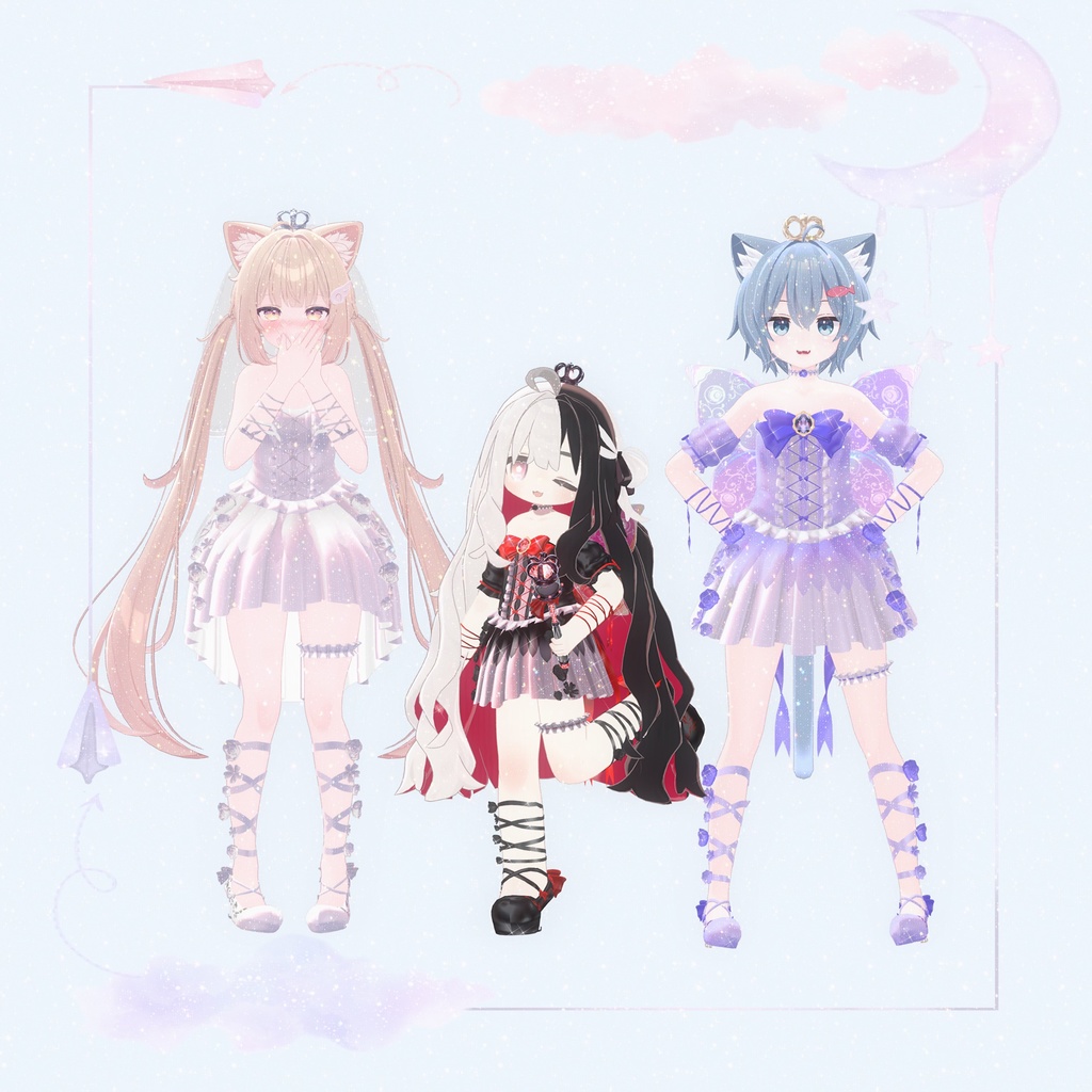 【変身ギミック付き&2way仕様】Flower Magical Girl