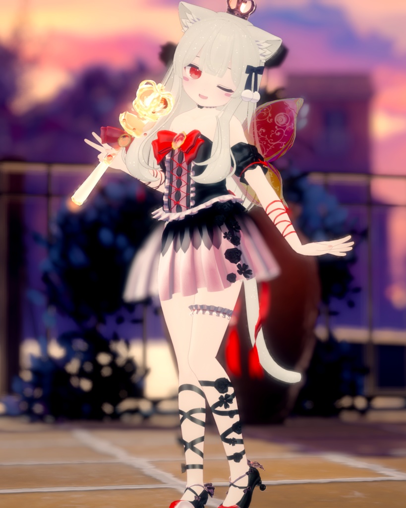 【変身ギミック付き&2way仕様】Flower Magical Girl