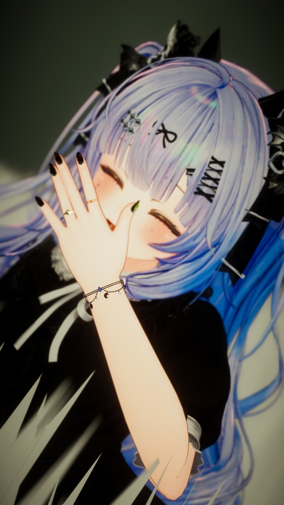 【PB対応】月と太陽のチャームアクセセット