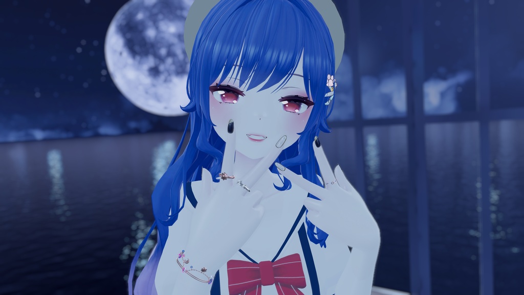 【PB対応】月と太陽のチャームアクセセット