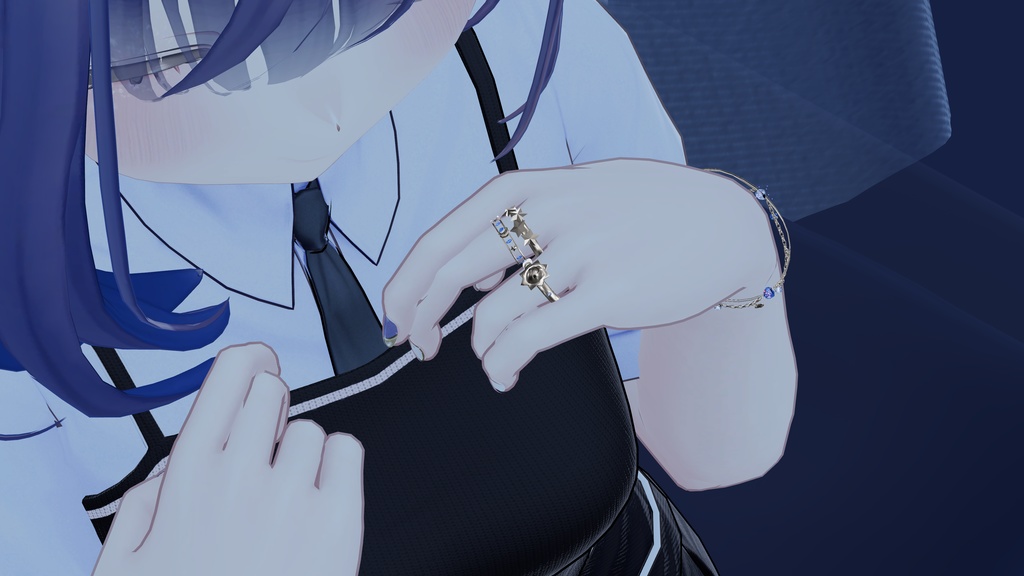 【PB対応】月と太陽のチャームアクセセット