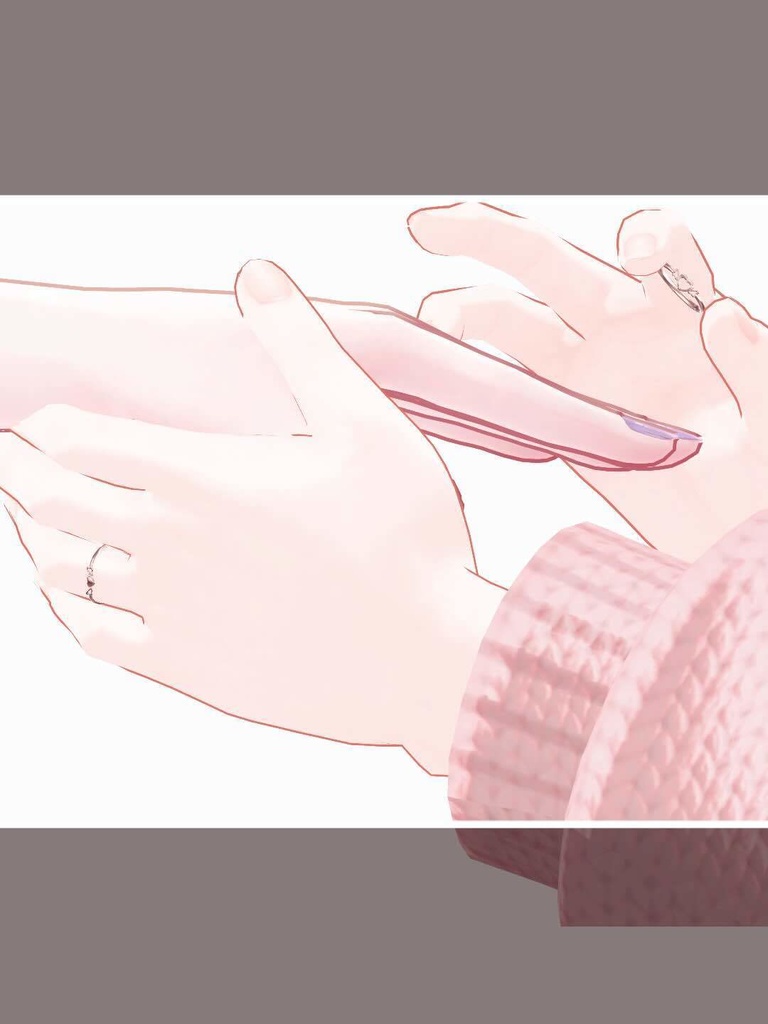 【指輪同士で発動するギミック付き】Bague Sucre♡