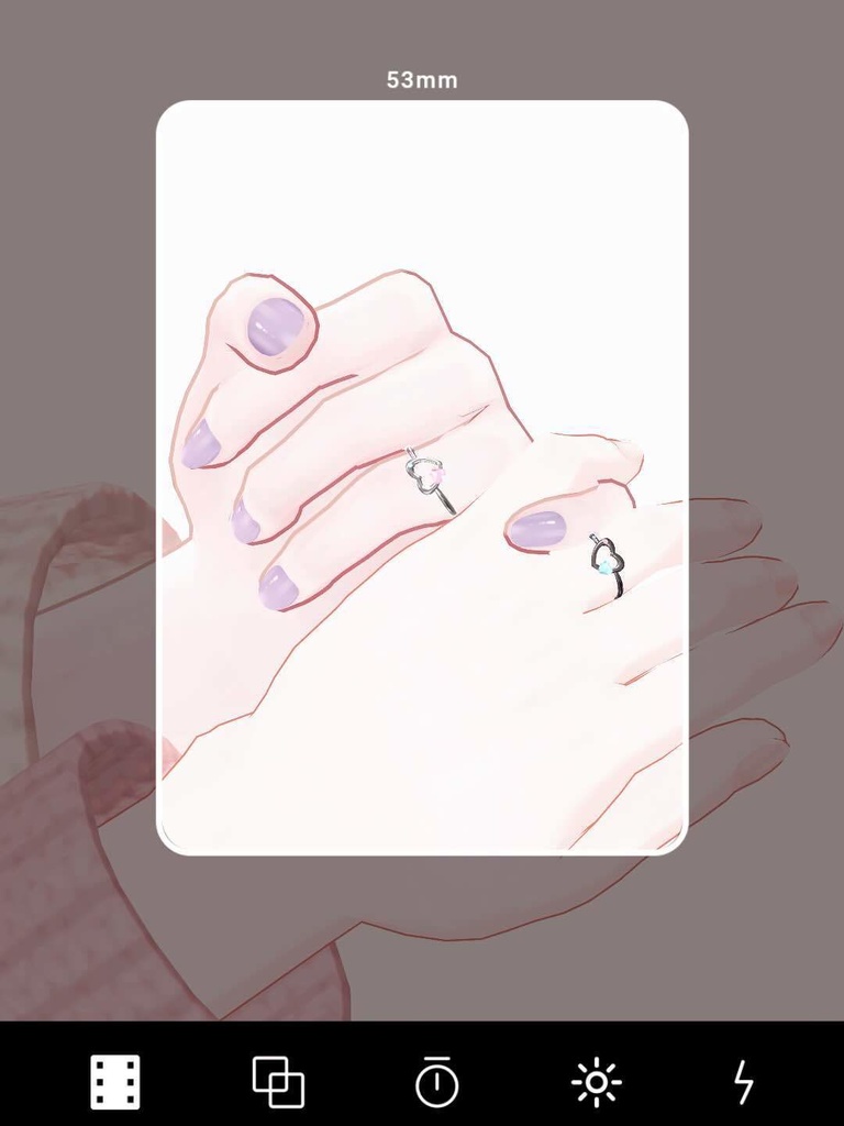 【指輪同士で発動するギミック付き】Bague Sucre♡