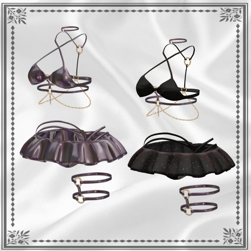 Chain Hart Swimsuit♡