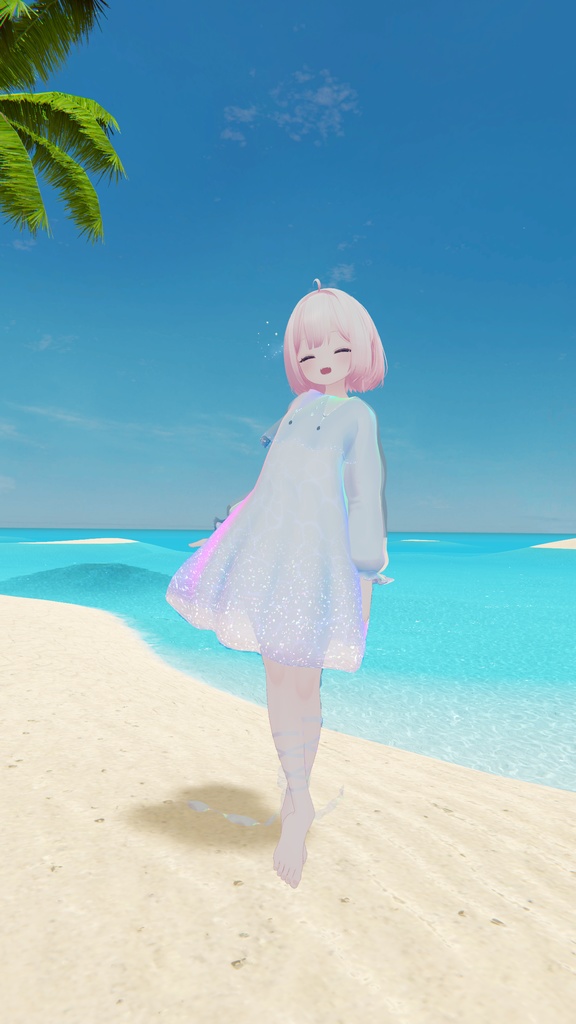 【海の仲間たちヘイロー付き❣】Jellyfish and their sea friends