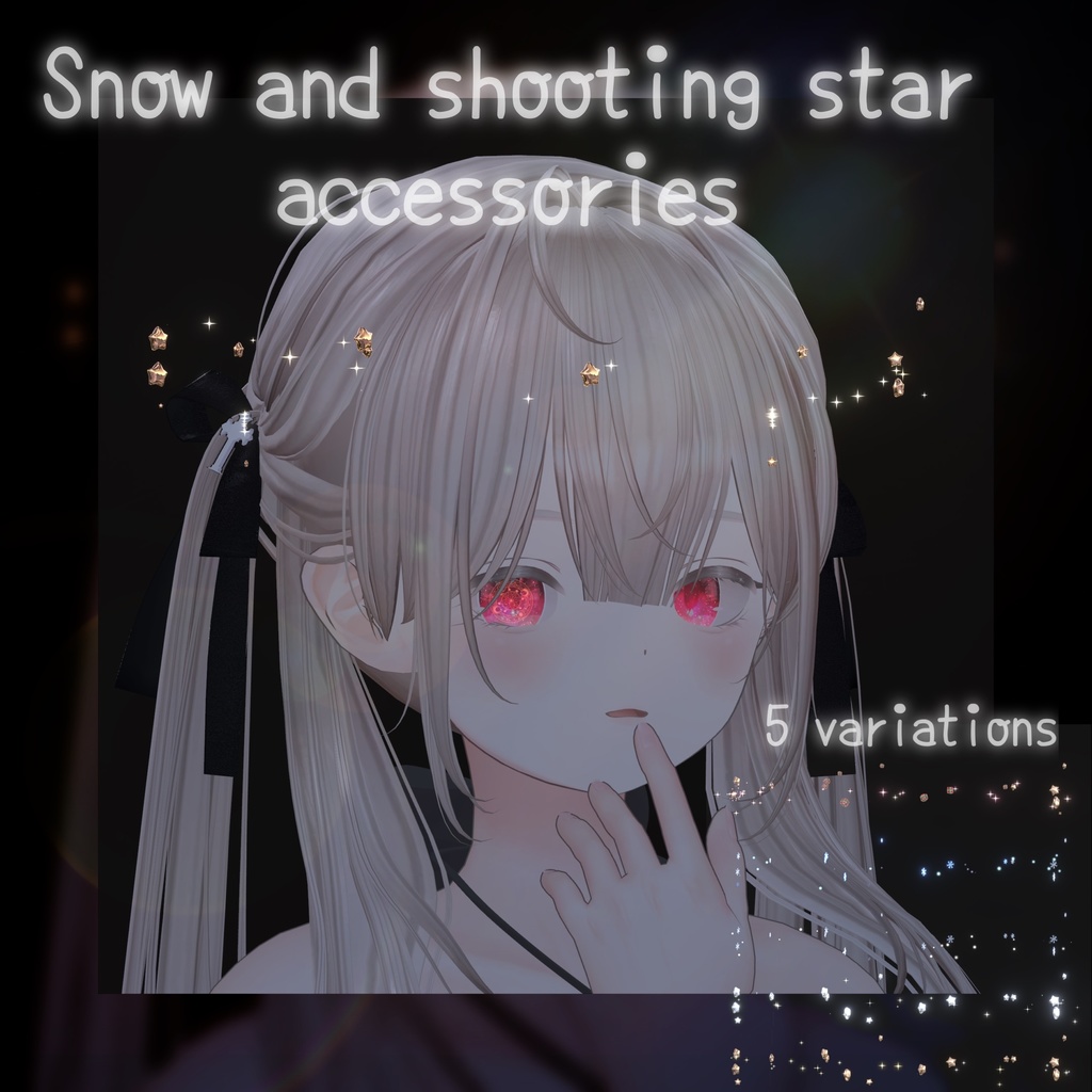 【セール中❣】Snow and Shootingstar accesories【5variations❣】