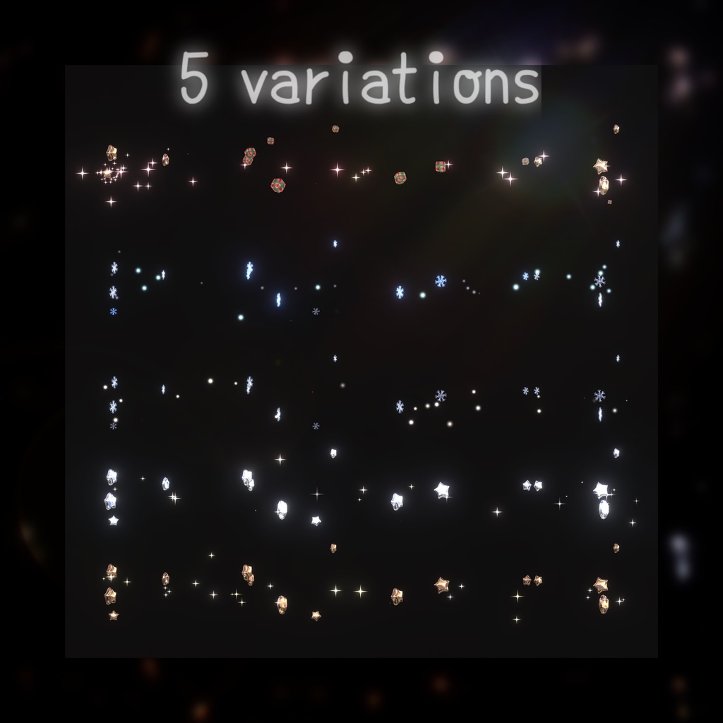 【セール中❣】Snow and Shootingstar accesories【5variations❣】