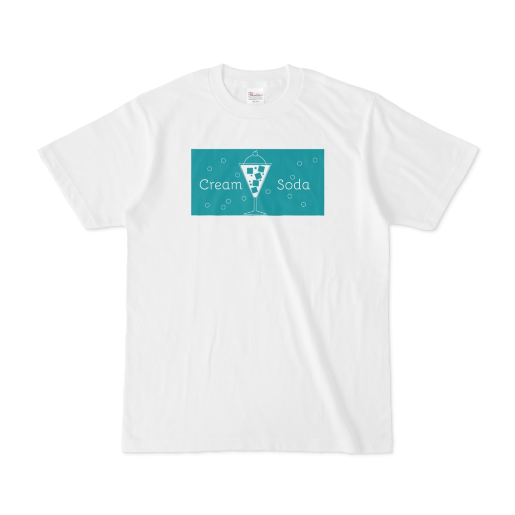 クリームソーダTシャツ