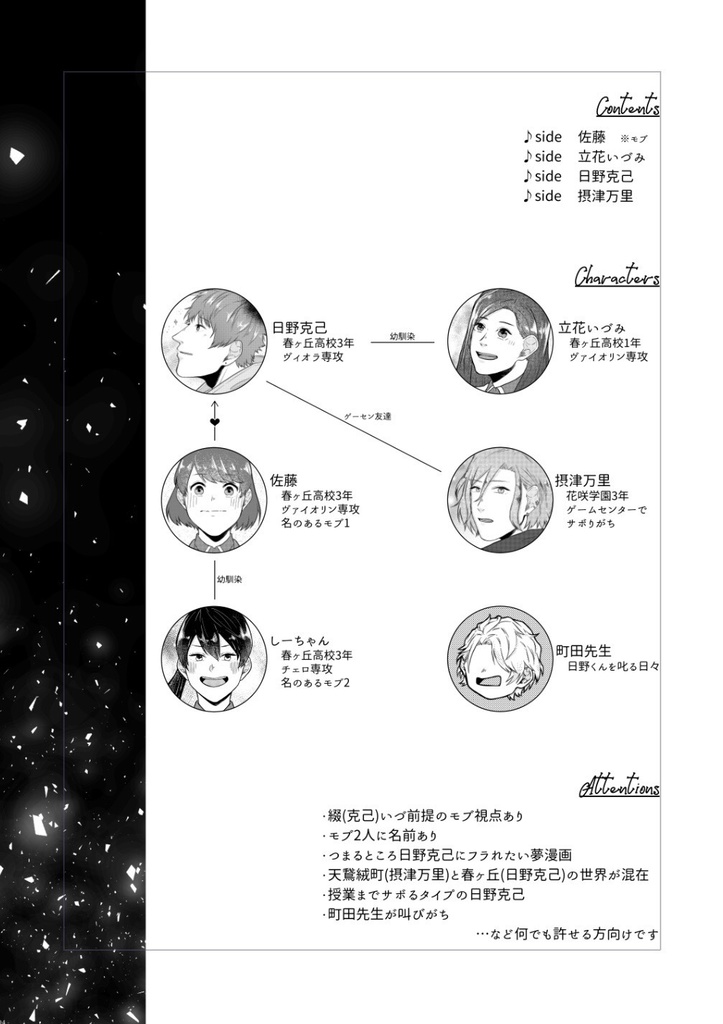 A3! 綴いづ同人誌「ぼくらの四重奏」