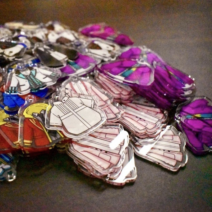 A3! アクリルキーホルダー