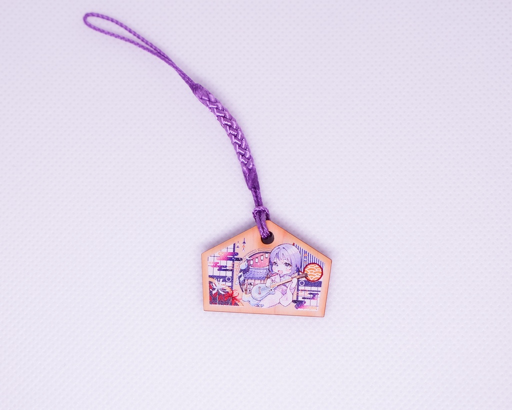 〖魂〃たましぃ〗絵馬キーホルダー〖1周年記念グッズ〗