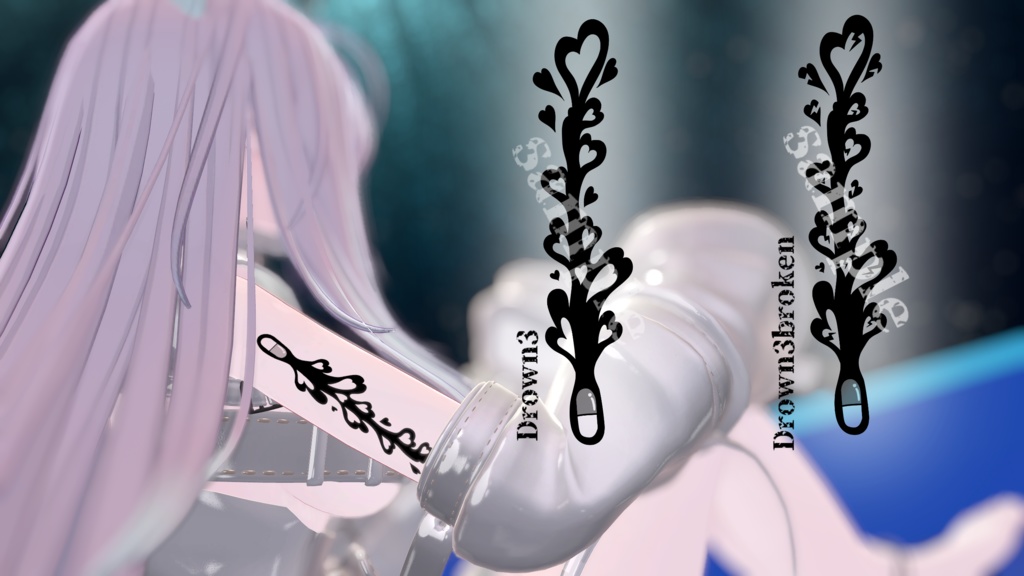 【VRChat】DrownDrownDrown/Tattoo