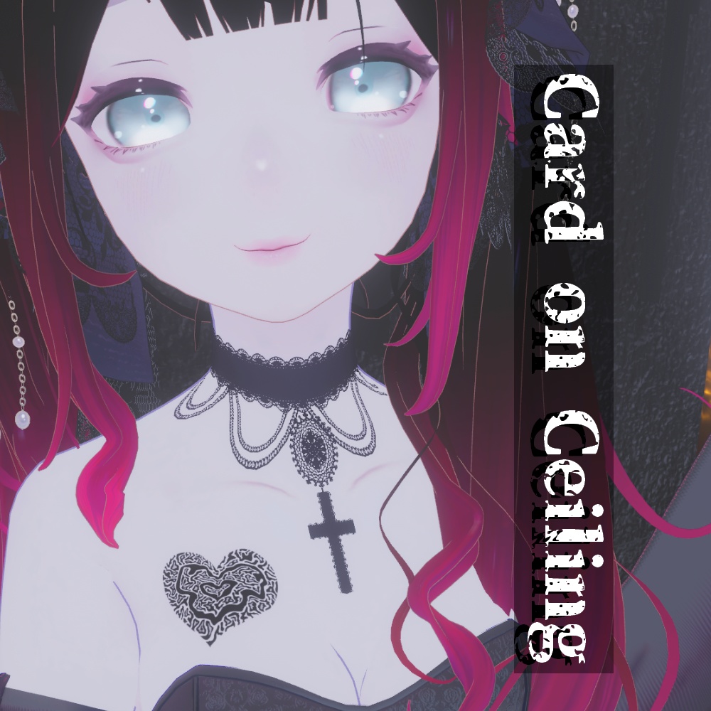 【VRChat】Card on Ceiling/Tattoo