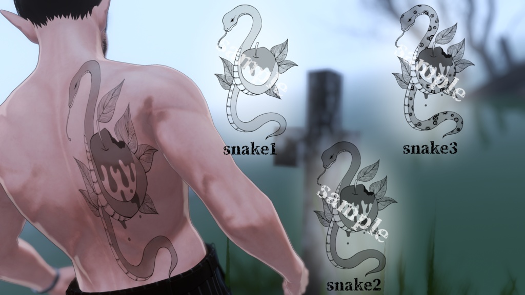 【VRChat】背信/Tattoo