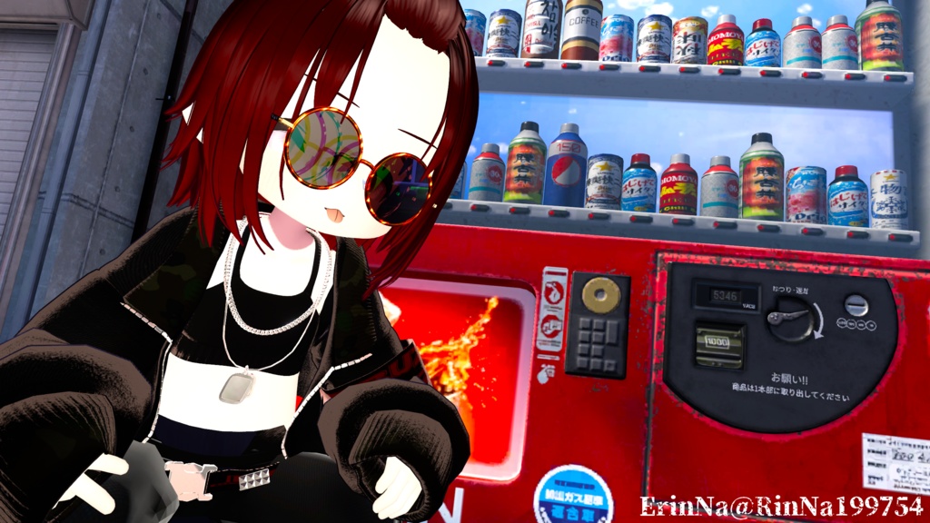 【VRChat】AbyssDevilGlass/オリジナル3Dアクセサリー